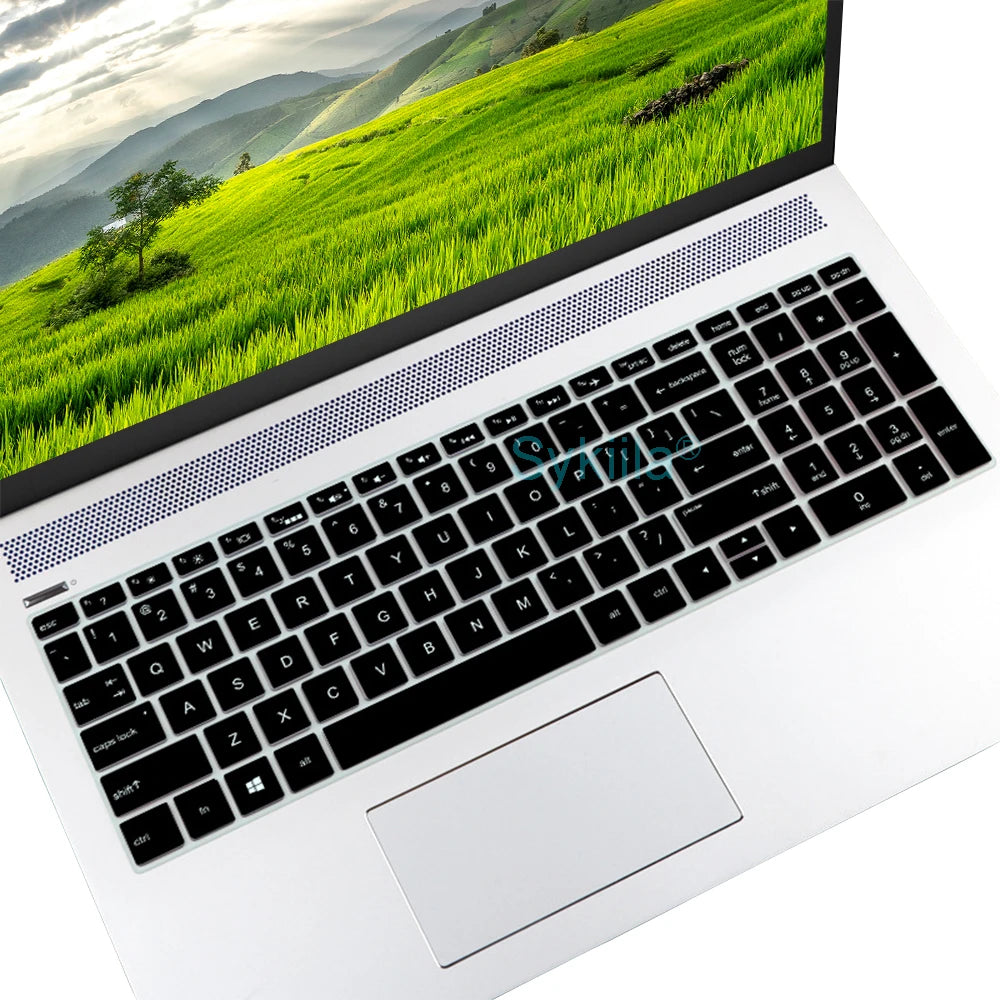Keyboard Cover for HP Laptop 15 15t 15-fd 15-fc 15-ef 15-dw 15-dy 15g 15q 15s 15z Essential Silicone Protector Skin Film Case