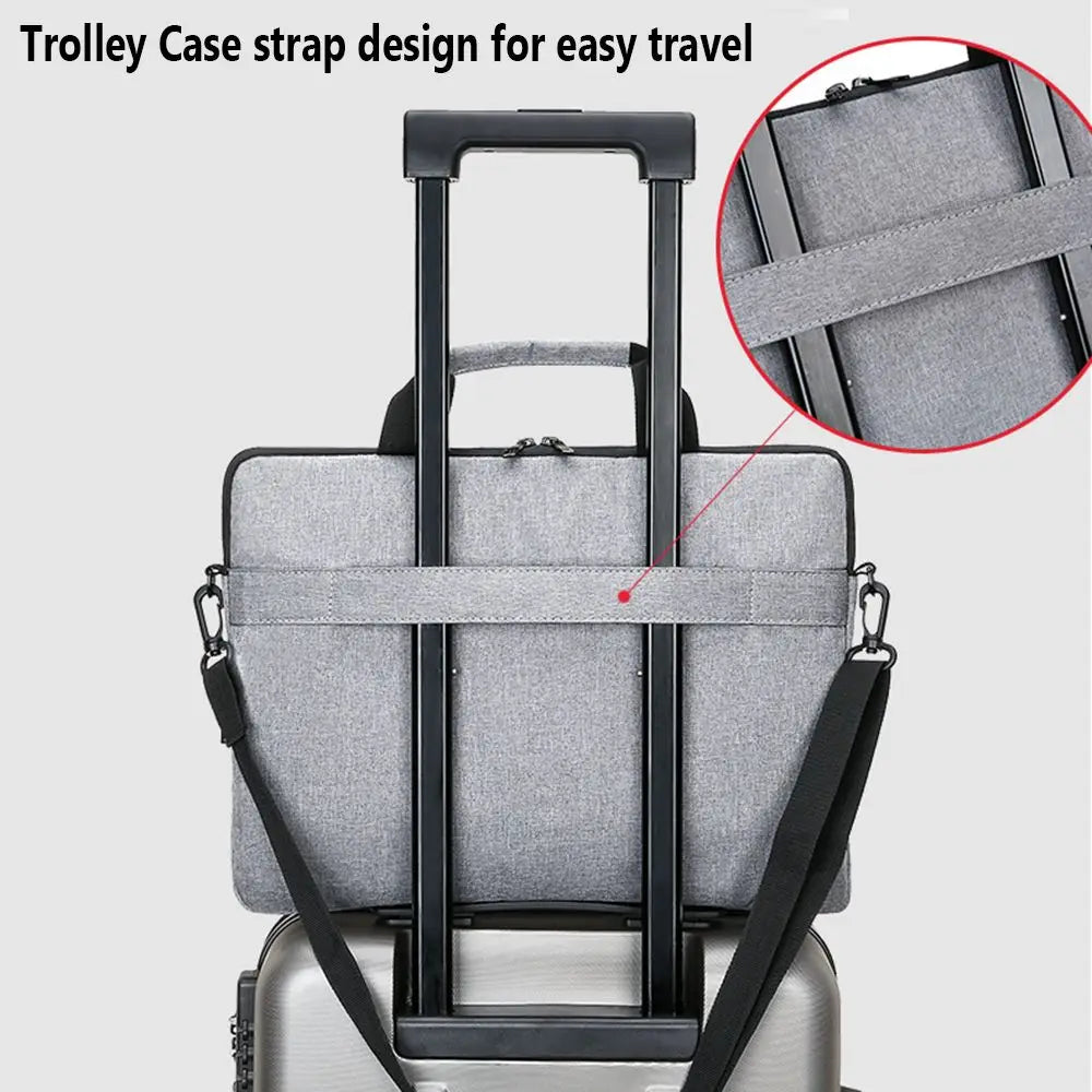 Large Capacity Protective Pouch Shockproof Shoulder Bag Notebook Cover Laptop Handbag Laptop Sleeve Case For HP Dell Lenovo