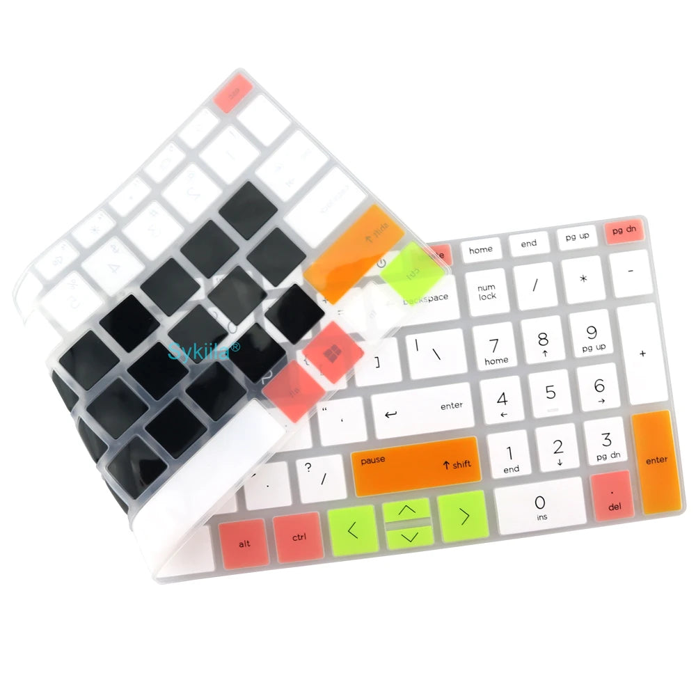 Keyboard Cover for HP Laptop 15 15t 15-fd 15-fc 15-ef 15-dw 15-dy 15g 15q 15s 15z Essential Silicone Protector Skin Film Case