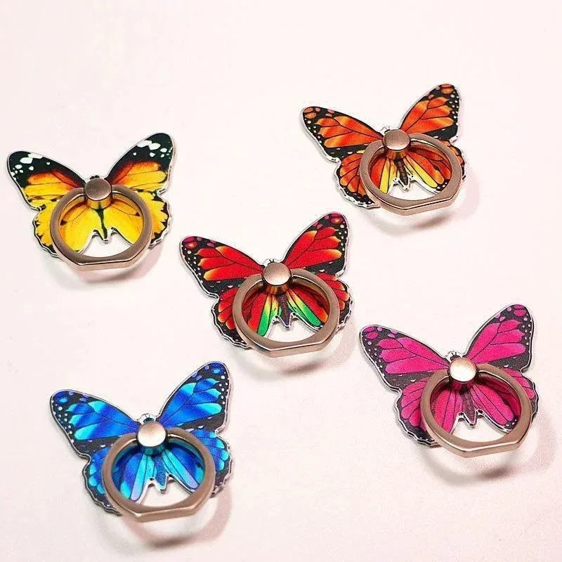 Beautiful Butterfly Phone Holder Suitable Mobile Phone Ring Holder Phone Accessories Stand