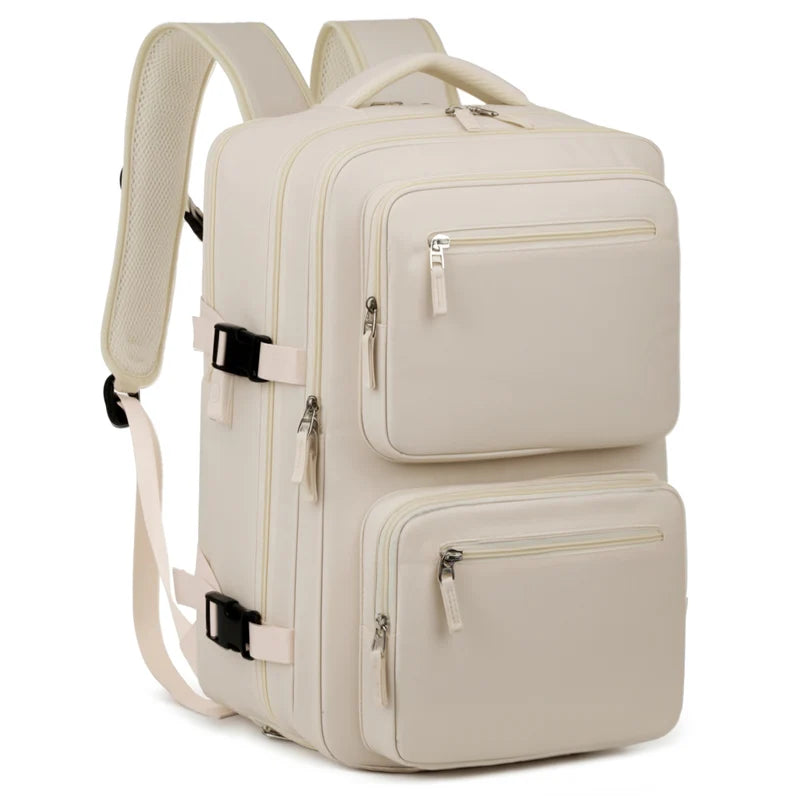 Large Travel Backpack for Women Men Cabin Bag Multifunctional Airplane Waterproof Backpack with USB Charging Anti-Theft Backpack